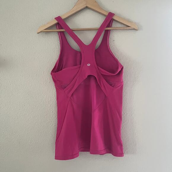 Lululemon Crossback Tank ll Jewelled Magenta pink Racerback - Picture 3 of 9